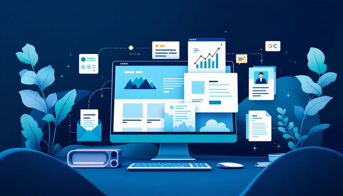 Atlas Sites — A full website builder, with your CRM behind it